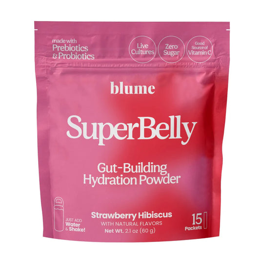 Superbelly Hydration & Gut Mix Stawberry Hibiscus
